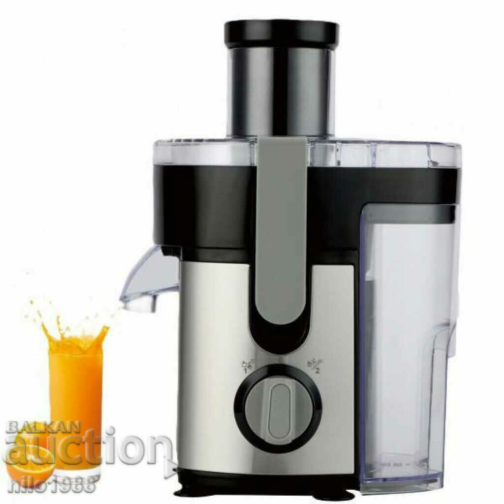 Juicer 600W, 1000ml.  pulp container,