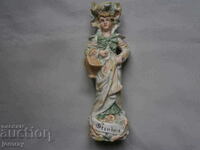 Porcelain biscuit figure 25cm