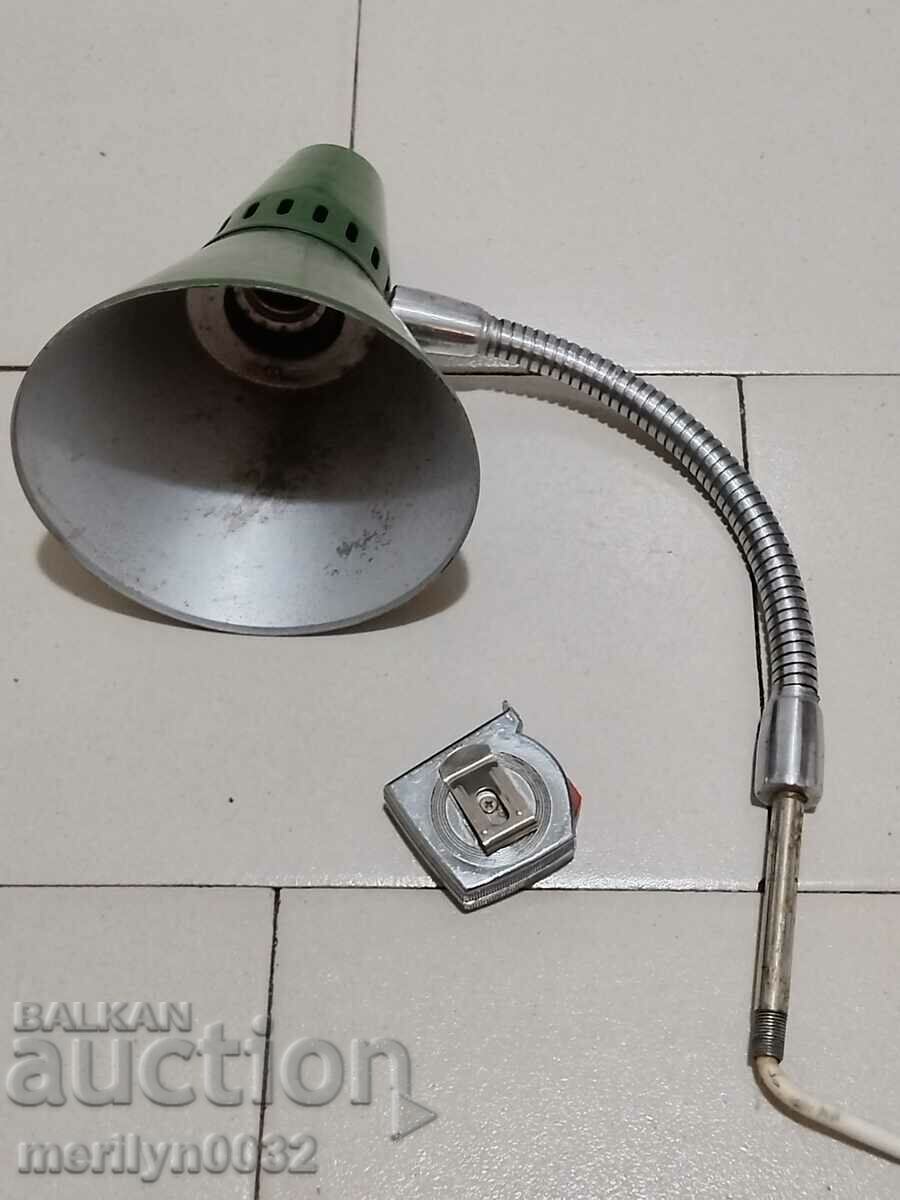 Movable industrial lamp reflector 60s socket