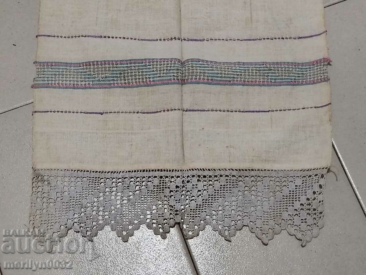 Delivery of Old hand woven cloth kennar embroidery lace Delivery of Old hand woven cloth kennar embroidery lace
