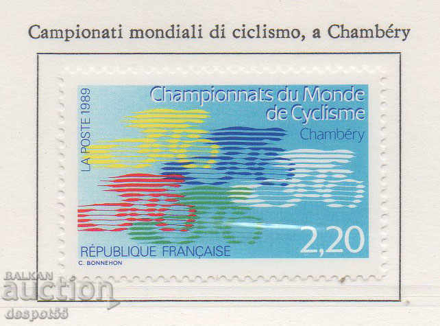 1989 Γαλλία. Διεθνές Πρωτάθλημα Ποδηλασίας - Chambéry