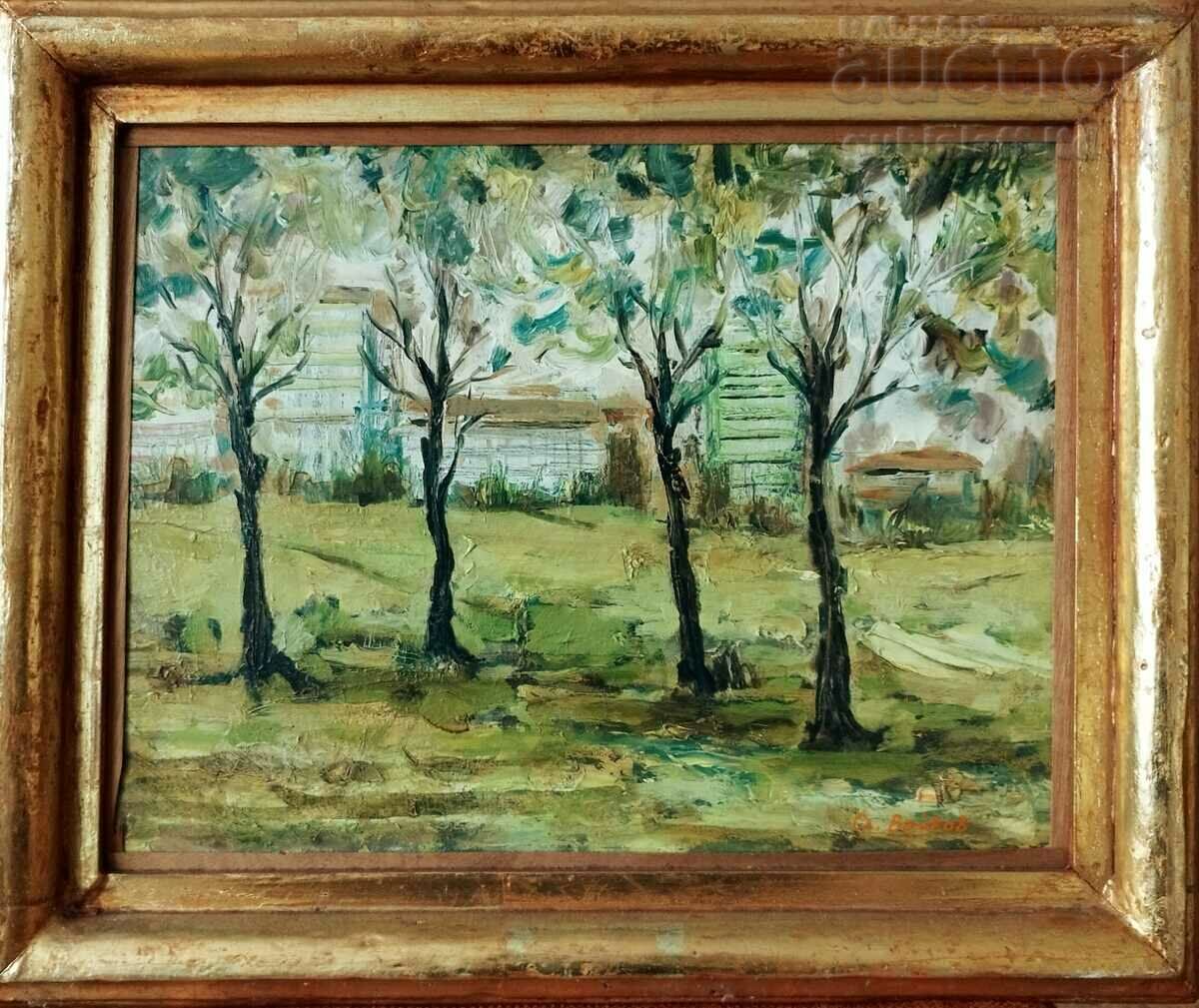 Painting, "Suburban Landscape", art. Sl. Войков