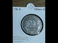 France 1947 2 Francs