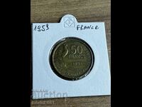 France 1953 50 Francs