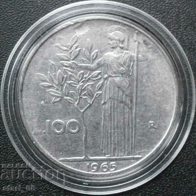 100 Lire 1965 - Italia