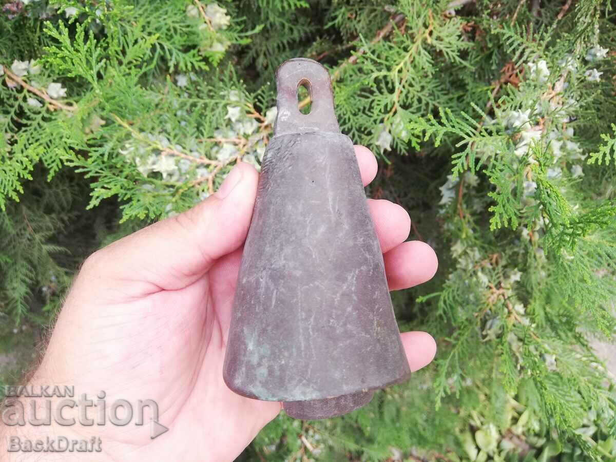 OLD BRONZE TANK BELL, CYLINDER, PUSH, BELL with price 149.00 BGN | € 76.18