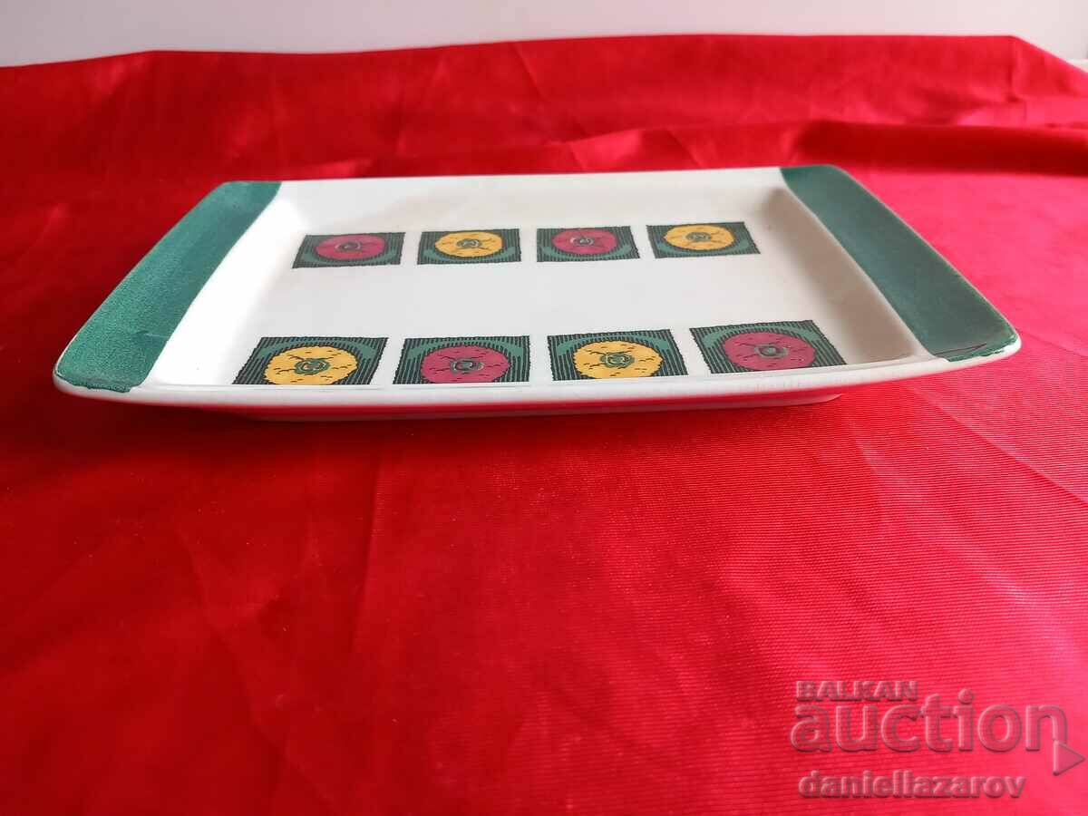 Villeroy and Boch Porcelain Plate δεκαετία του 1950 με τιμή 22.00 BGN | € 11.25 Villeroy and Boch Porcelain Plate δεκαετία του 1950 με τιμή 22.00 BGN | € 11.25