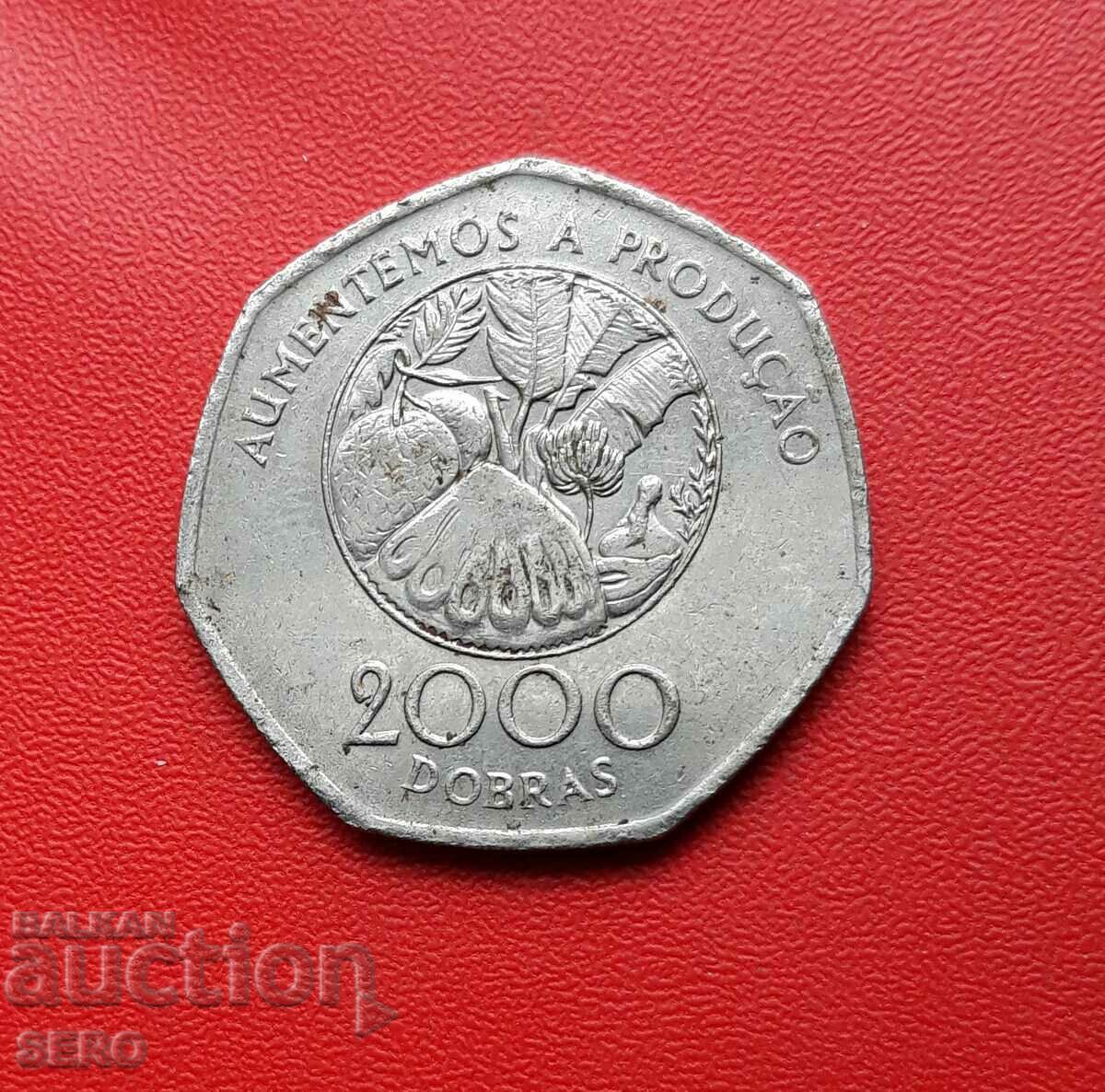 Insulele Sao Tome și Principe-2000 dobras 1997