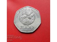 Sao Tome and Principe Islands-2000 dobras 1997