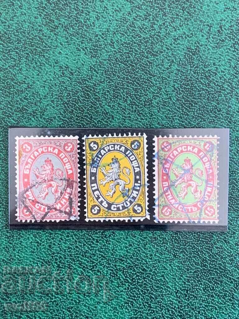 Stamps-Regular (First cents)-Royal Post-1881-Lot 2