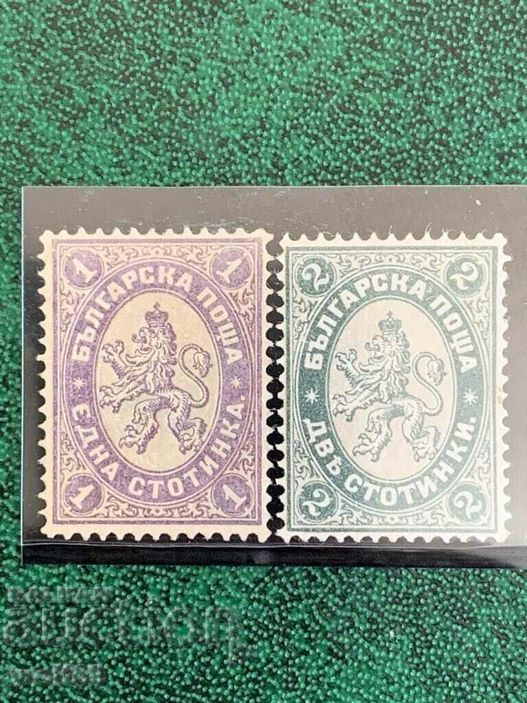 Stamps-Large Lion II-1886-Lot 1