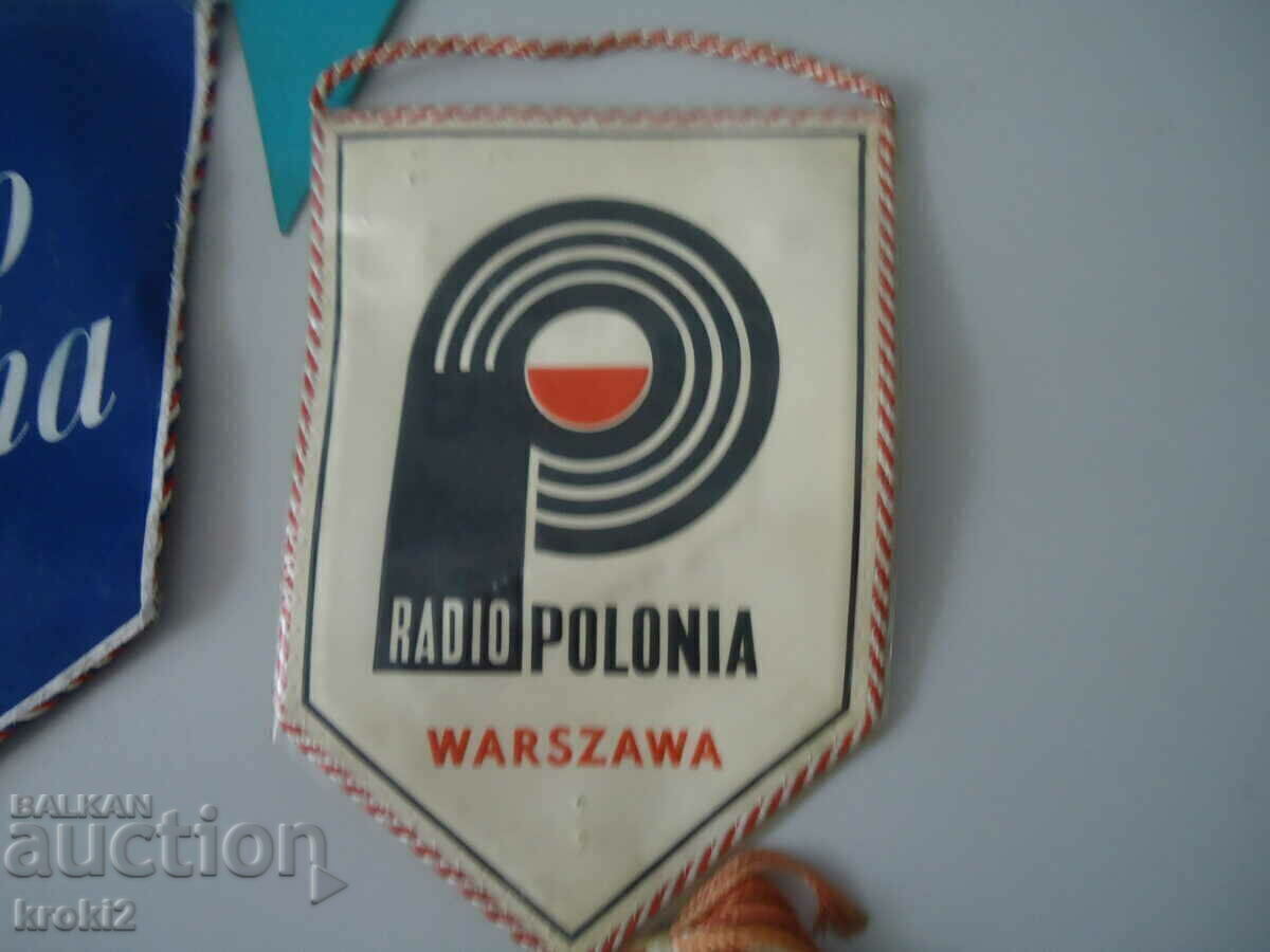 Τρεις vintage συλλεκτικές σημαίες ραδιόφωνο - 5 Τρεις vintage συλλεκτικές σημαίες ραδιόφωνο - 5