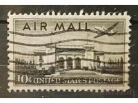 USA Aircraft/Buildings Stamp