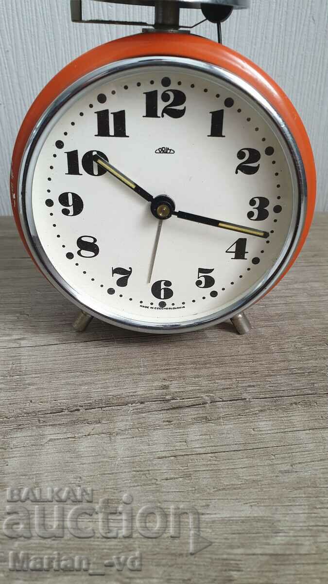 Delivery of Old Czech alarm clock PRIM Czechoslovakia Delivery of Old Czech alarm clock PRIM Czechoslovakia