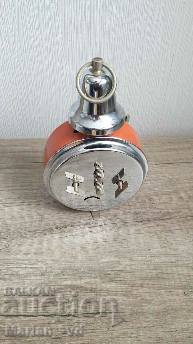 Old Czech alarm clock PRIM Czechoslovakia - 5 Old Czech alarm clock PRIM Czechoslovakia - 5