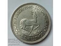 5 Shillings Silver 1949 South Africa - Silver Coin #3