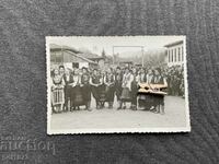 Old photo Koprivshtitsa 1944 costumes ethnography ensemble