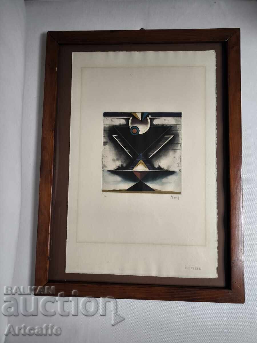 Офорт на  Tuvia Beeri