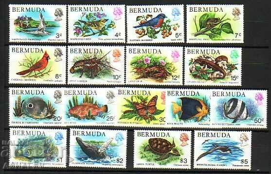 1978 Bermuda Fauna Birds/Animals M-352/68, 17v**