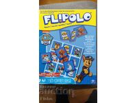 Children's game Dog Patrol. Flipolo, spin master, paw patrol