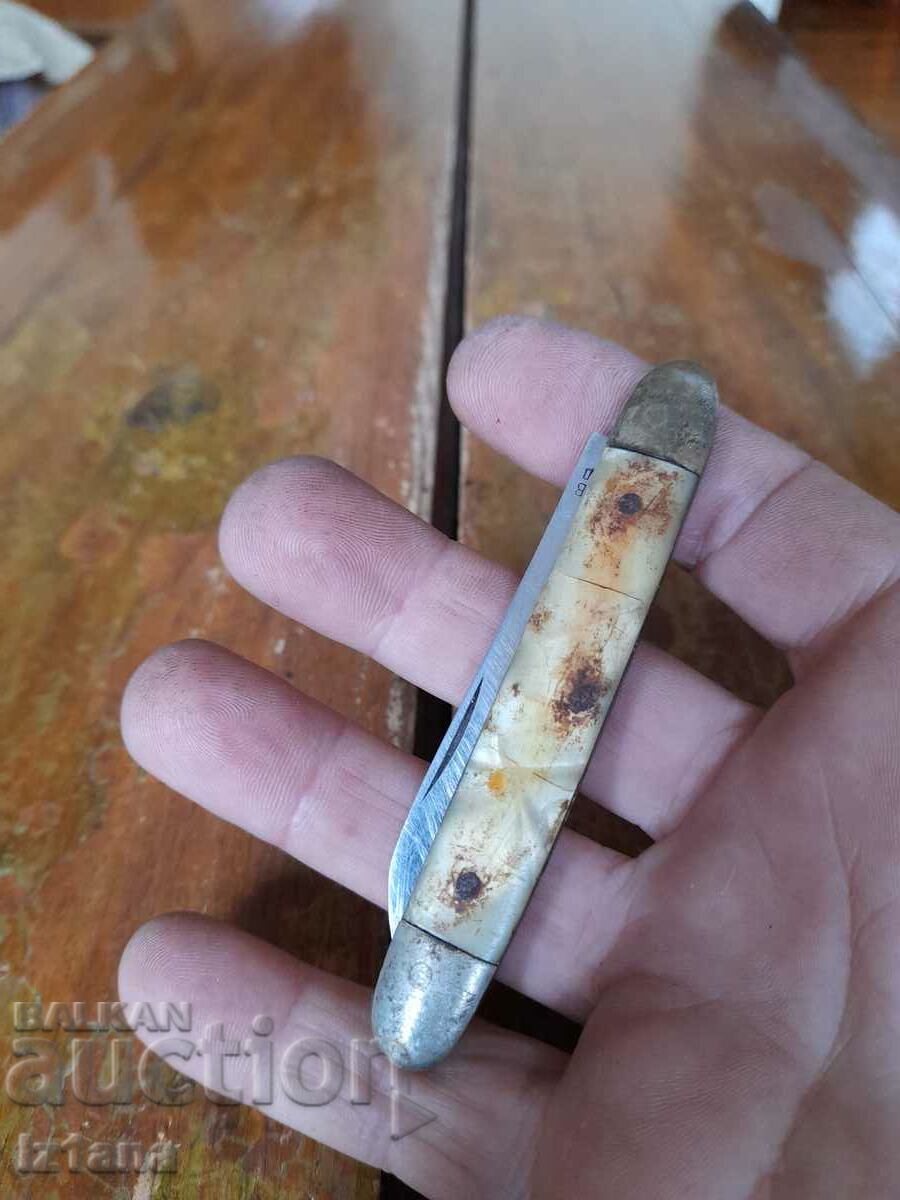 Auction Old pocket knife, blade, blade Auction Old pocket knife, blade, blade