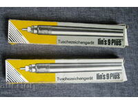 2 pcs. new Markant Germany rapidograph drawing tool