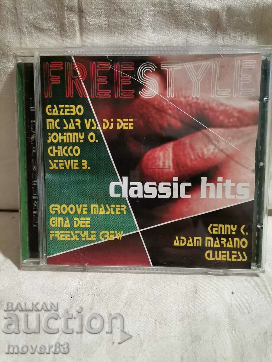 CD disc music. "Classic Hits"