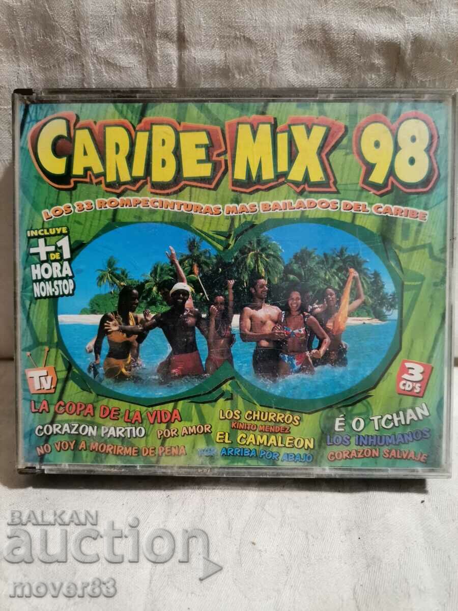 CD cu muzică pe disc. „Mestecul Caraibelor 98”