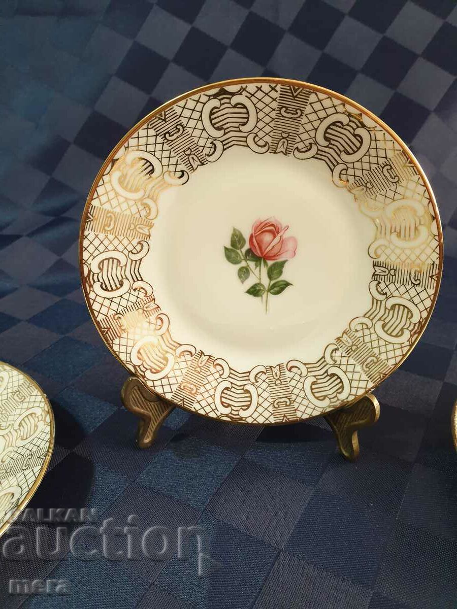 Farfurioare mici din portelan-5 bucati-Bavaria cu preț 45.00 BGN | € 23.01