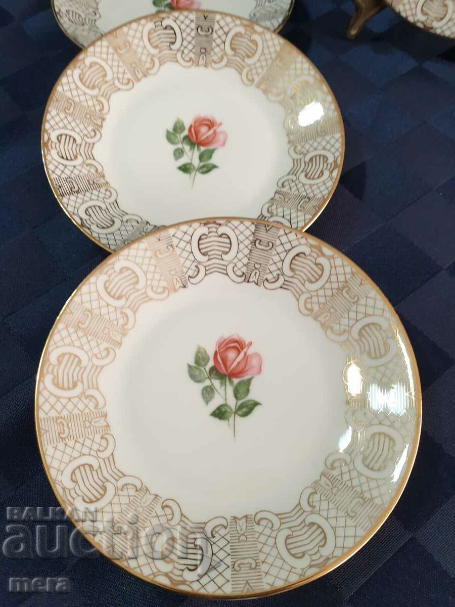 Livrarea Farfurioare mici din portelan-5 bucati-Bavaria