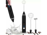 ﻿﻿3-speed USB electric milk frother