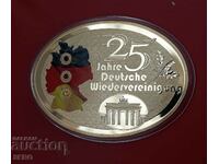 Germany-medal 2015 with 3 crystals- 25 years of united Germany