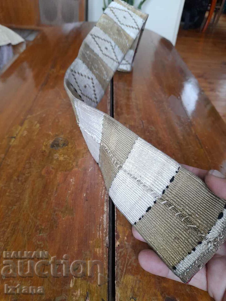 Old tinsel costume belt, Saya - 5 Old tinsel costume belt, Saya - 5