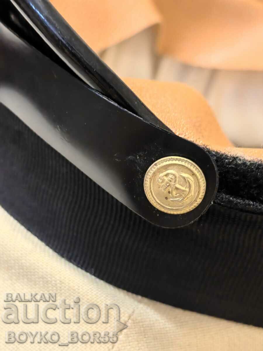 Old Bulgarian Officer Navy Cap - 5 Old Bulgarian Officer Navy Cap - 5