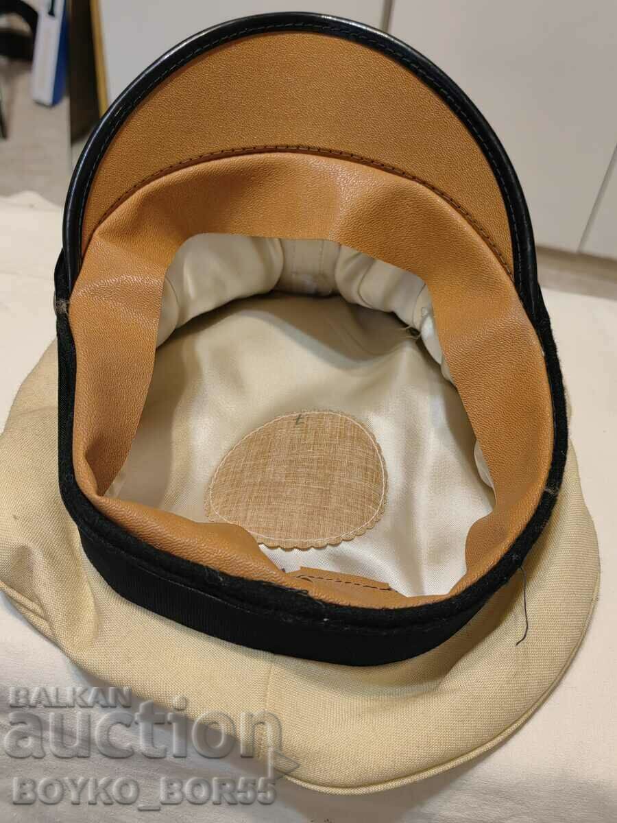 Delivery of Old Bulgarian Officer's Naval Parade Cap Delivery of Old Bulgarian Officer's Naval Parade Cap