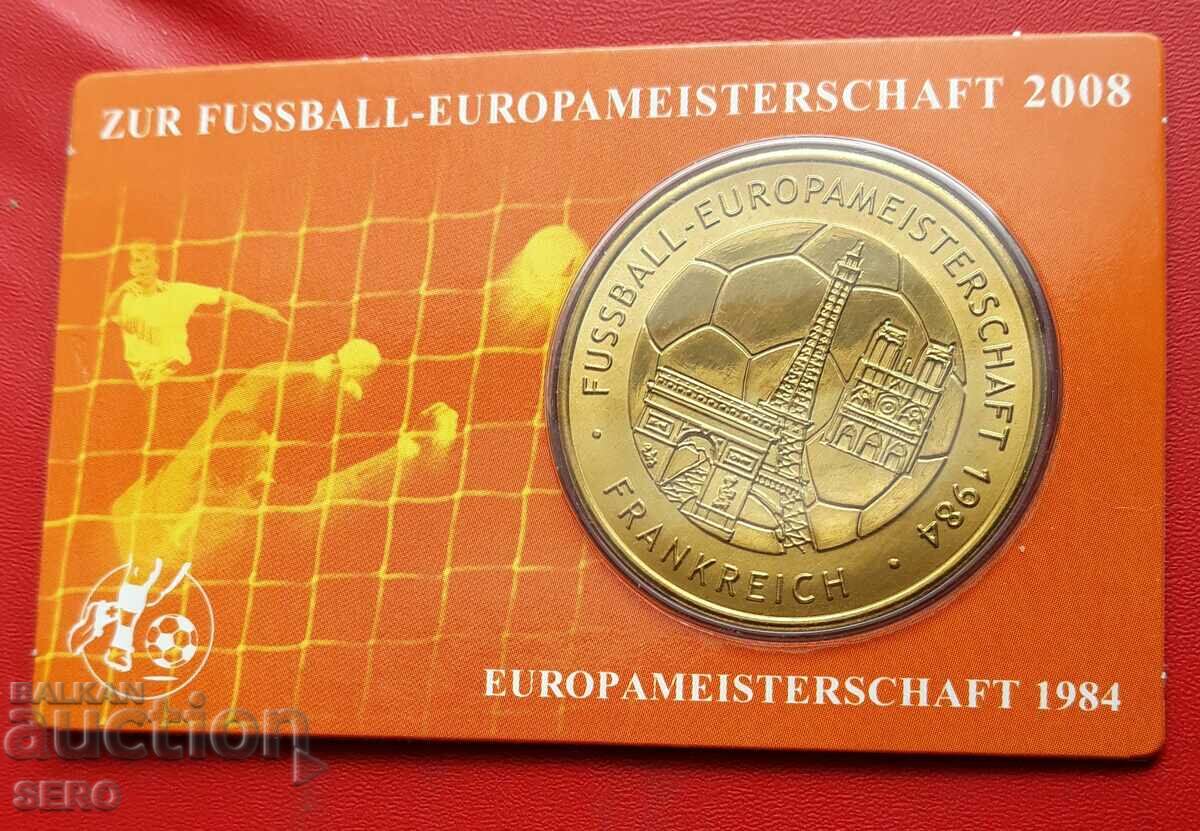 Elveția și Austria - card cu medalie pentru EUR. la fotbal 2008