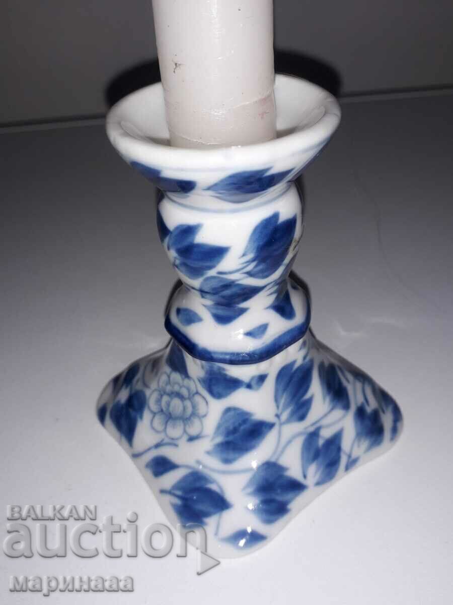CANDLESTICK. PORCELAIN with price 4.00 BGN | € 2.05 CANDLESTICK. PORCELAIN with price 4.00 BGN | € 2.05