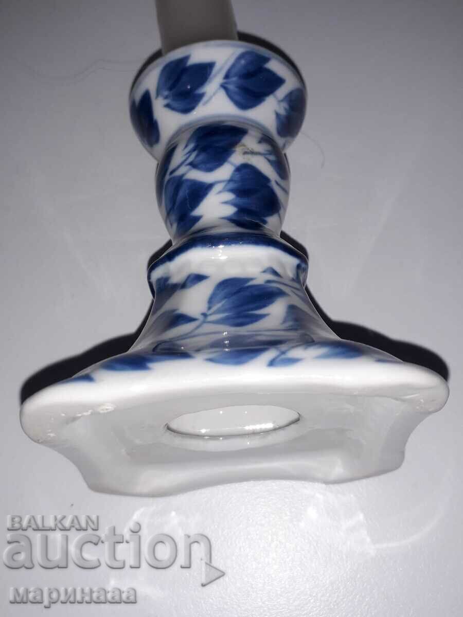 CANDLESTICK. PORCELAIN - 5 CANDLESTICK. PORCELAIN - 5