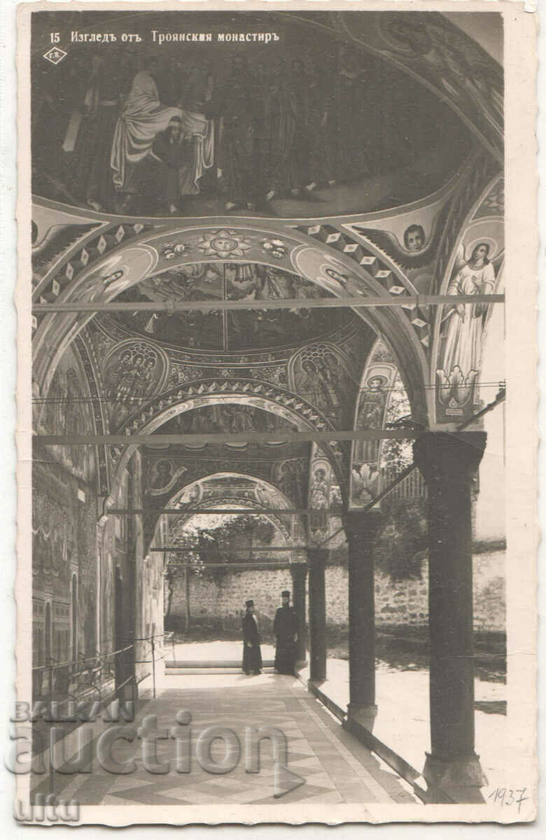 Bulgaria, View from the Troyan monastery, 1937, ταξίδεψε