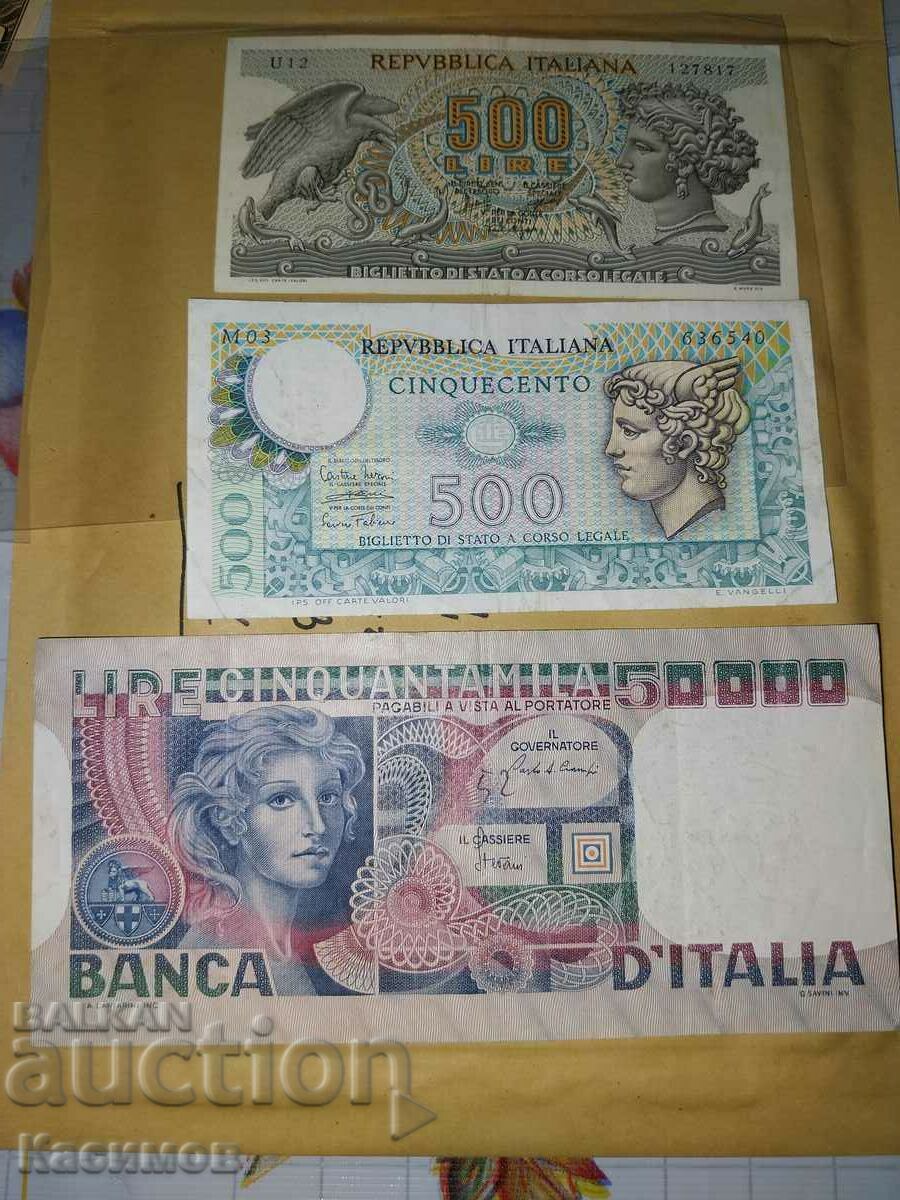 Bancnote vechi RARE din Italia!