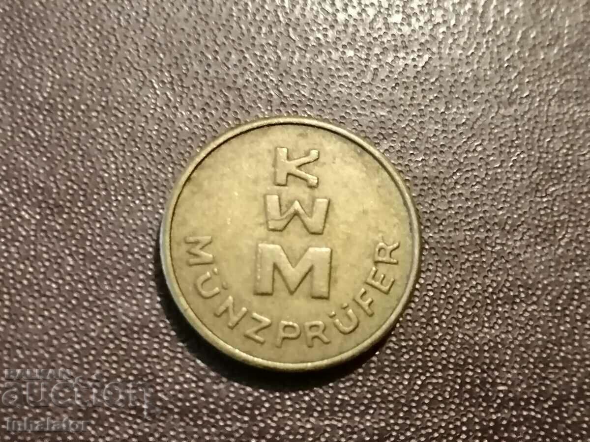 Token muntzprufer KWM