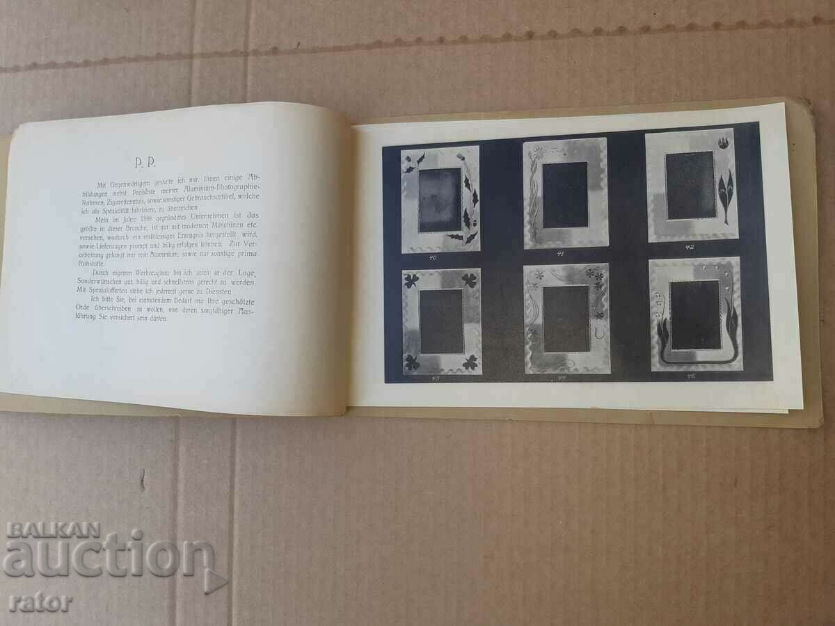 Аукцион Каталог фотография , алуминиеви рамки - 100 годишен Аукцион Каталог фотография , алуминиеви рамки - 100 годишен