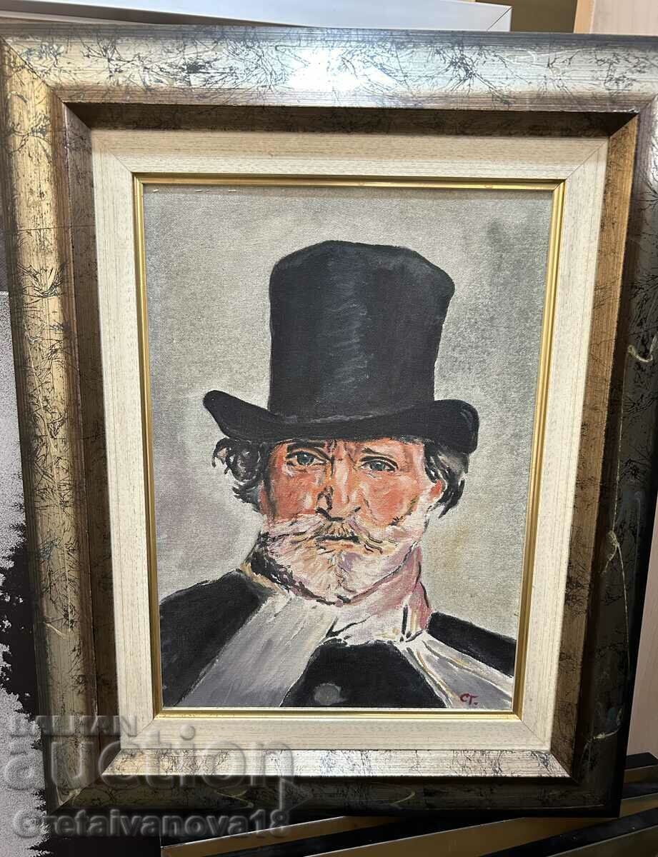 Portretul lui Giuseppe Verdi