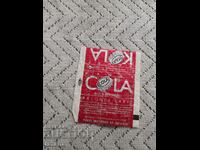 Kola,Cola chewing gum packaging