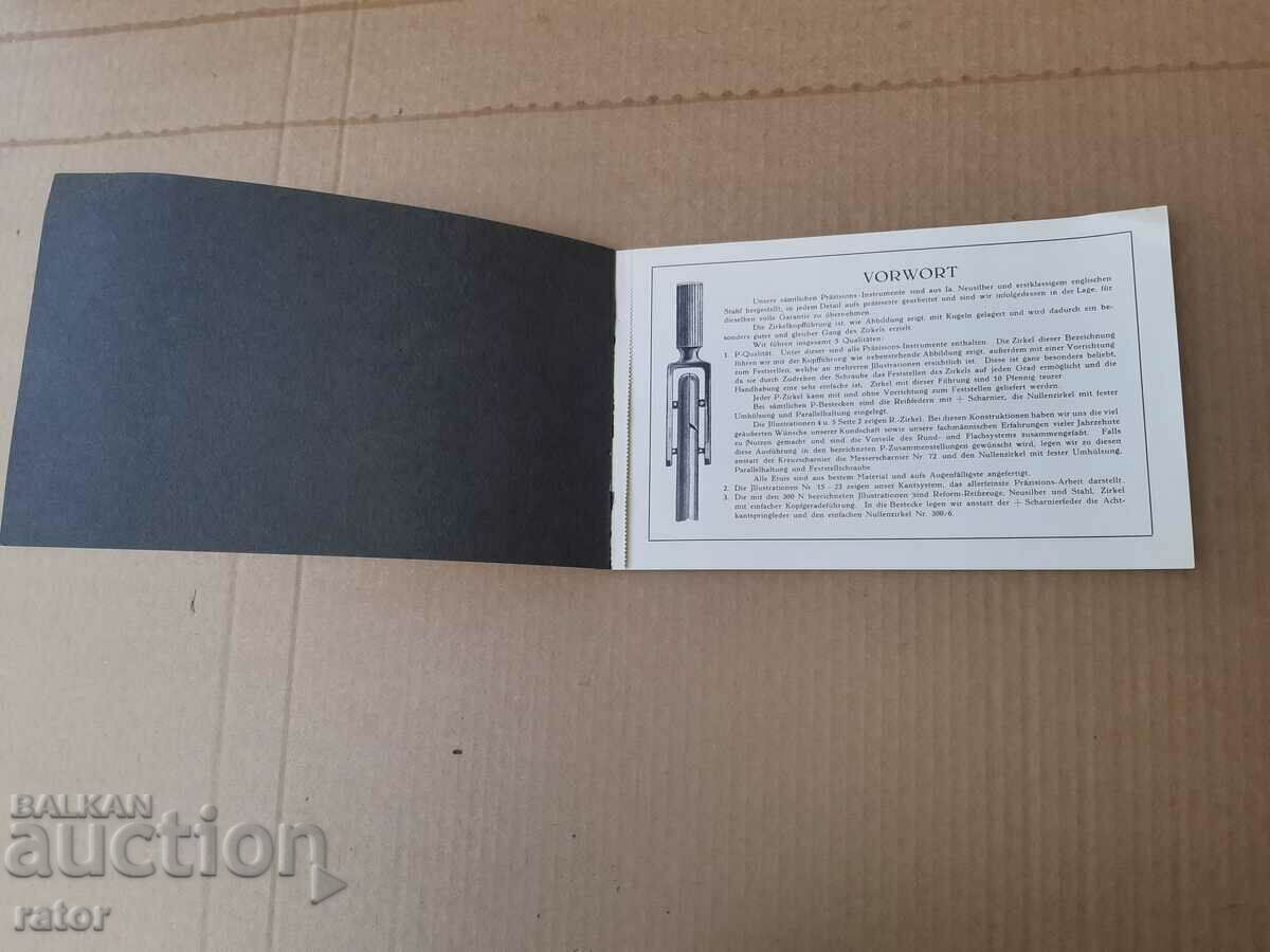 MAHO Caliper Catalog - Germany 1927 with price € 7.99 | 15.63 BGN