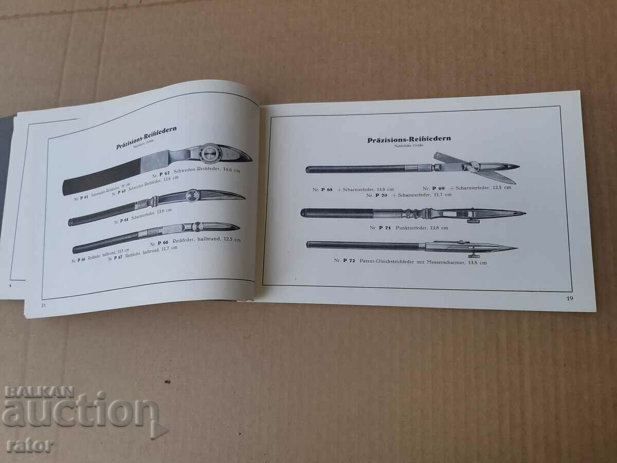 Delivery of MAHO Caliper Catalog - Germany 1927