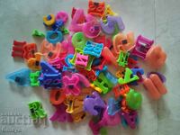 A large lot of magnetic letters and numbers for children