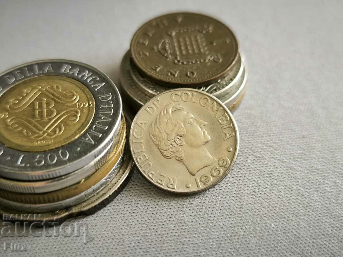 Coin - Colombia - 10 centavos | 1969 with price 6.50 BGN | € 3.32 Coin - Colombia - 10 centavos | 1969 with price 6.50 BGN | € 3.32