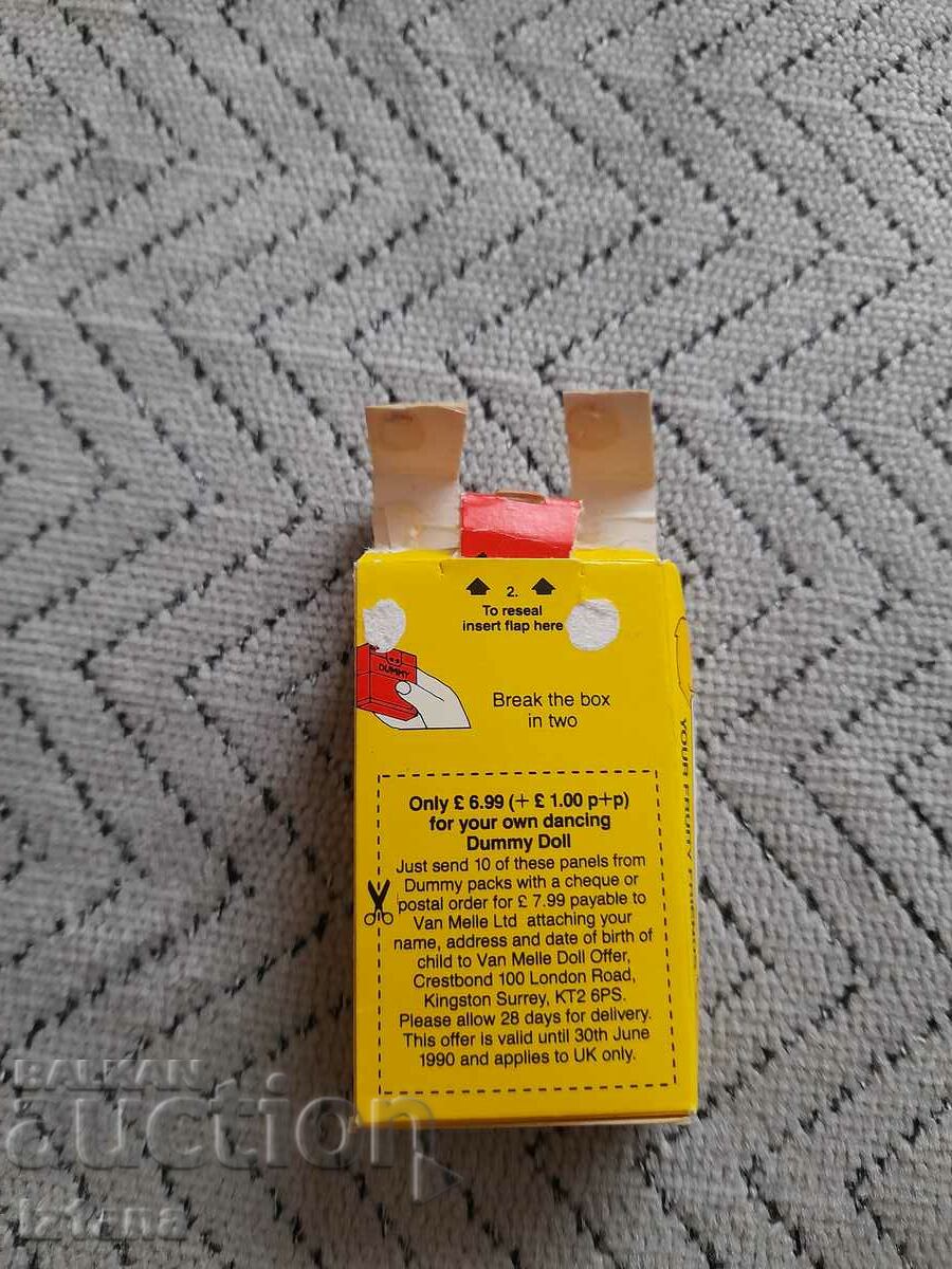 Dummy gum pack with price 6.00 BGN | € 3.07 Dummy gum pack with price 6.00 BGN | € 3.07