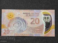 20 ougui Mauritania 2020 UNC πολυμερές